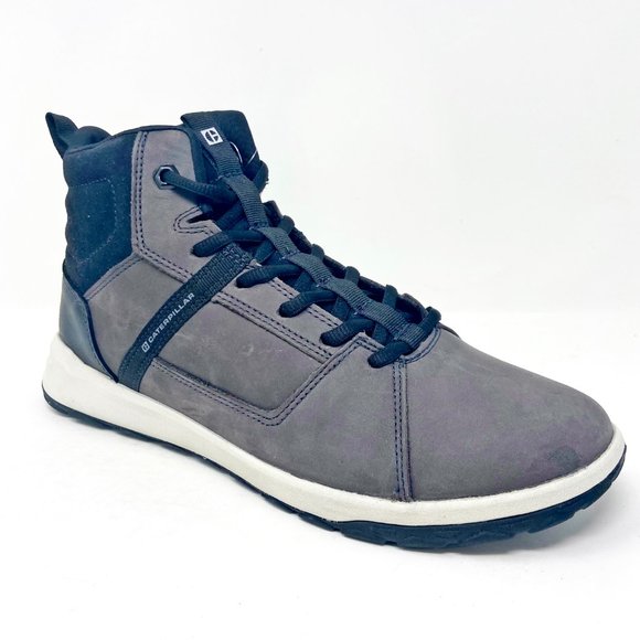 Caterpillar CAT Quest Mod Hi Magnet Gray Mens Casual Sneakers P724157 - Picture 2 of 5